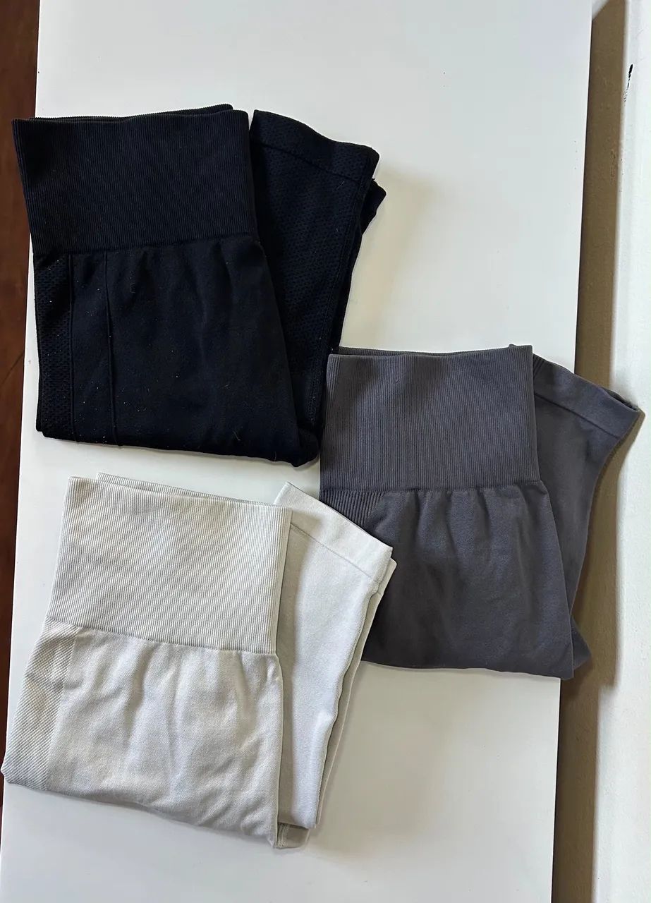 Short e calça leggin shein 