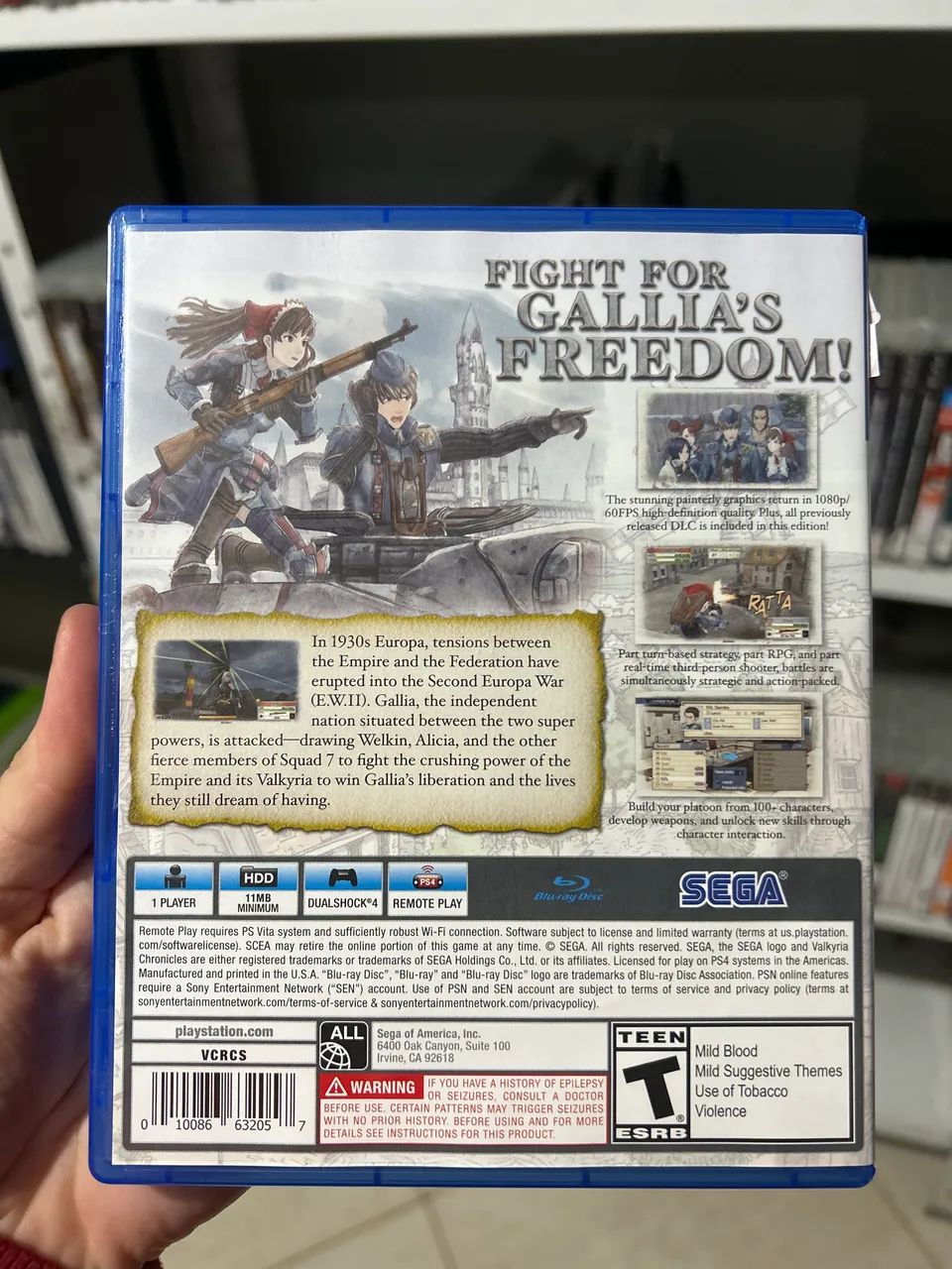 Valkyria Chronicles Remastered PS4 - Foto 2