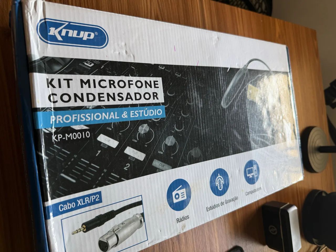 Microfone Condensador Kit Completo Knup-M0010 - Foto 2