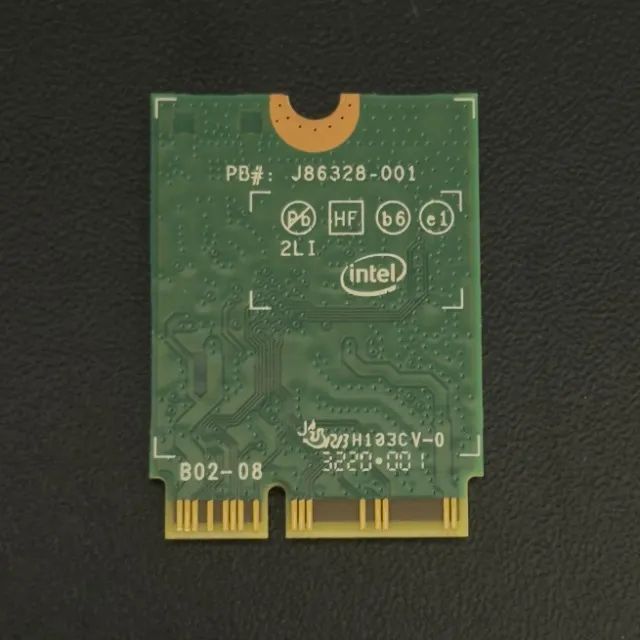 Placa de Rede Intel AX201NGW Wi-Fi 6 Bluetooth 5.1 M.2 2230 Original Dell - Foto 2