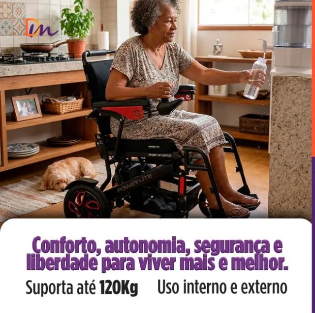 Cadeira de rodas motorizada - Foto 4