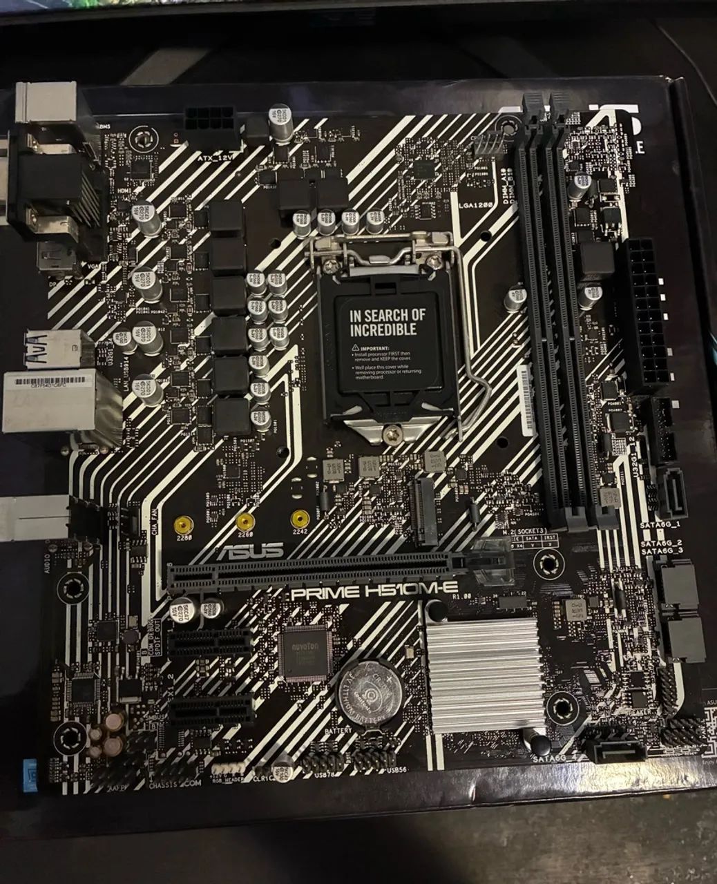 PLACA MÃE ASUS PRIME H510-E INTEL - Foto 2