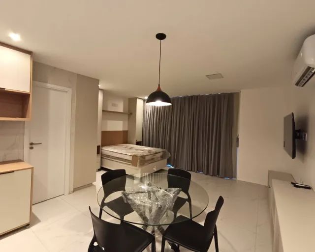 Apartamento Studio, Guararapes, 01 Quarto - Mobiliado - Foto 3