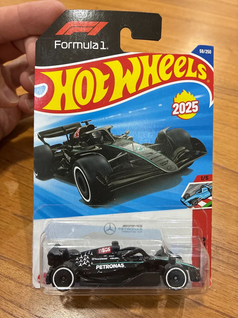 Hot Wheels Fórmula 1 Mercedes-AMG Petronas