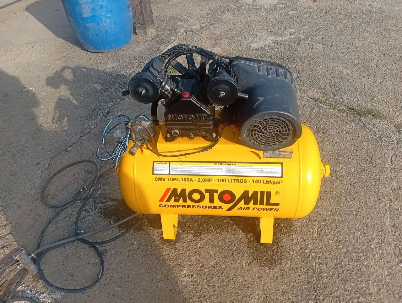Compressor 10 pés motomil - Foto 5