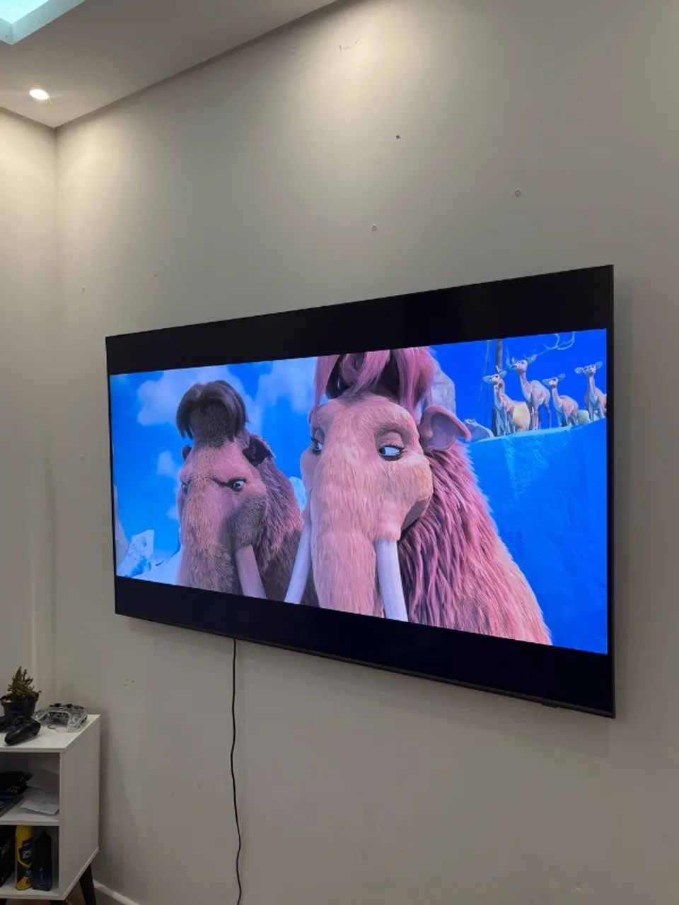 Smart 65 4k Samsung game Hub comando de voz 
