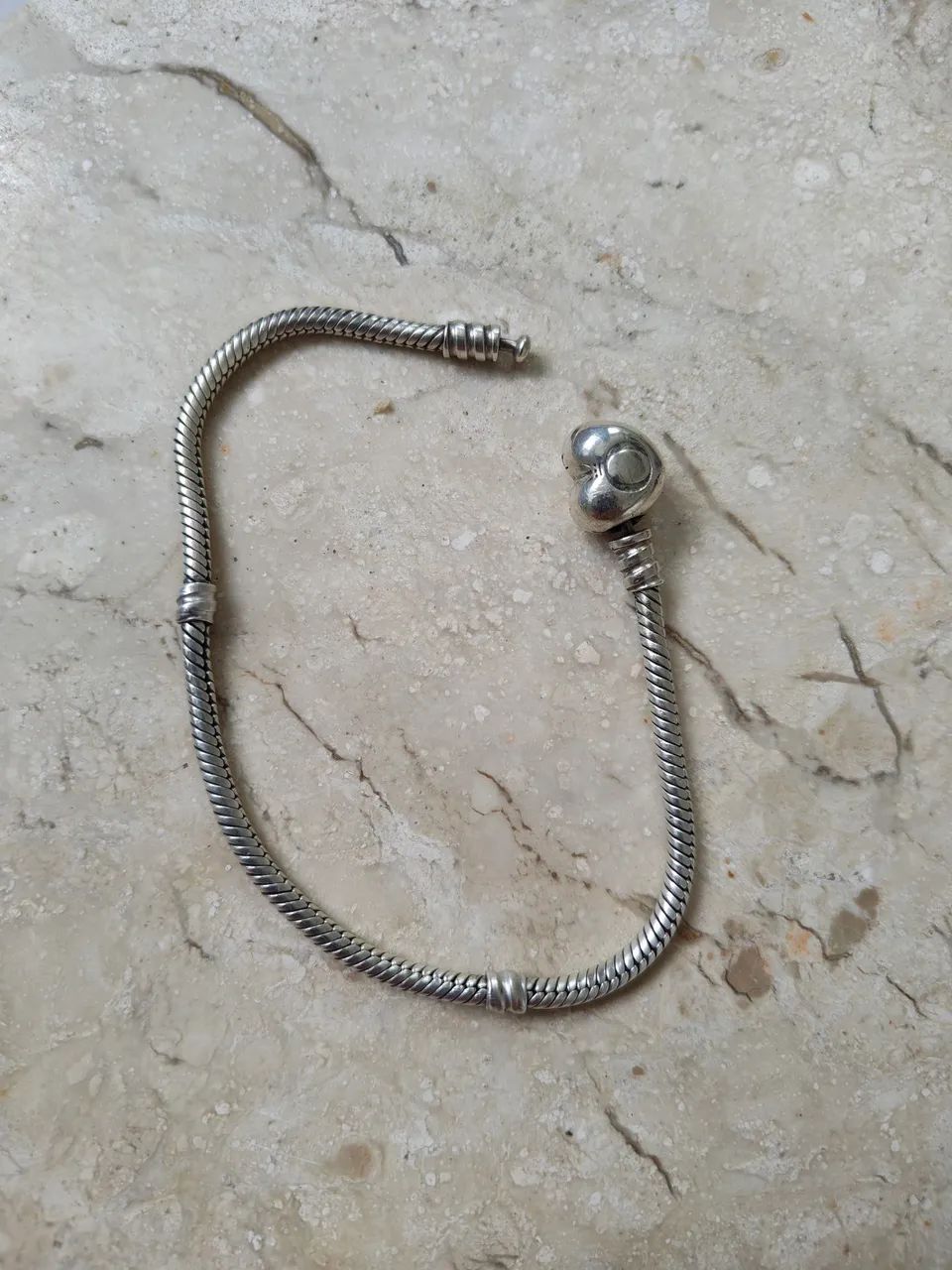 Pulseira de prata Pandora  - Foto 2