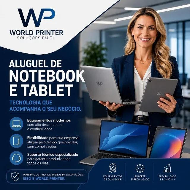 Aluguel de Notebooks & Tablets