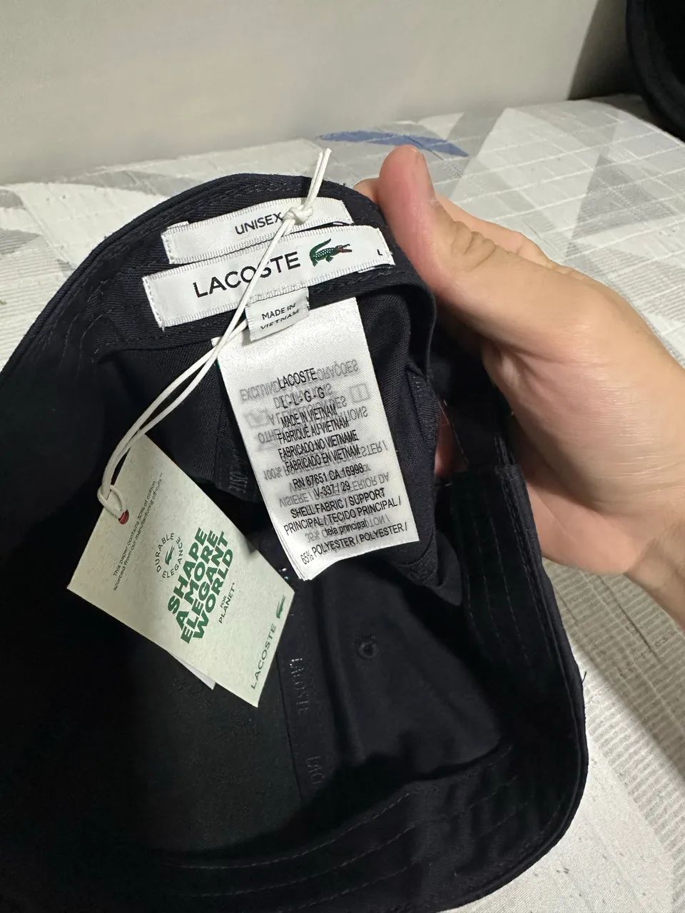 Boné Lacoste L Original 100% Novo - Foto 3