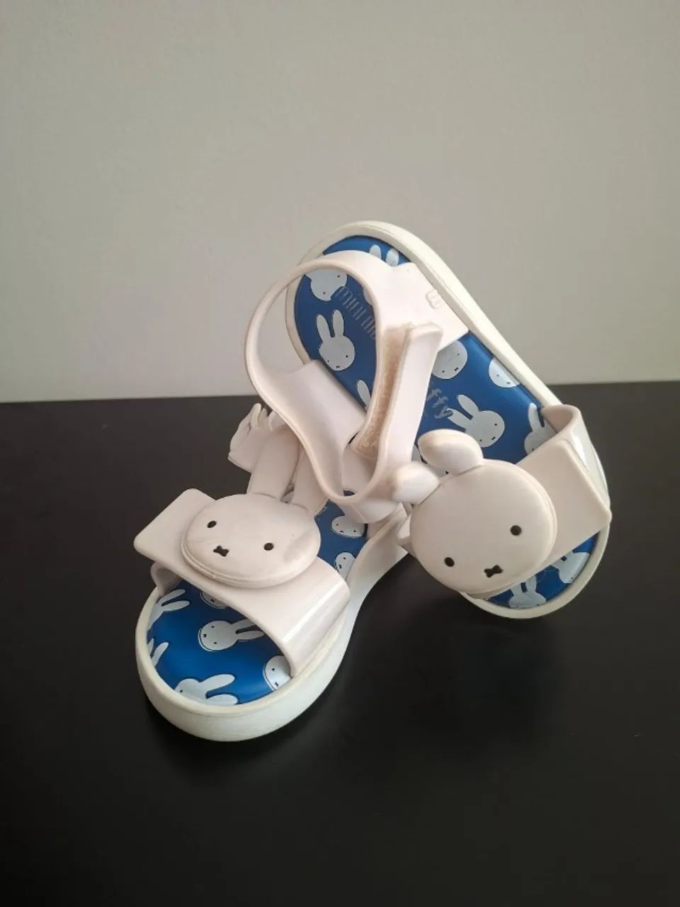 Sandália infantil Mini Melissa Jump + Miffy - Tam. 22