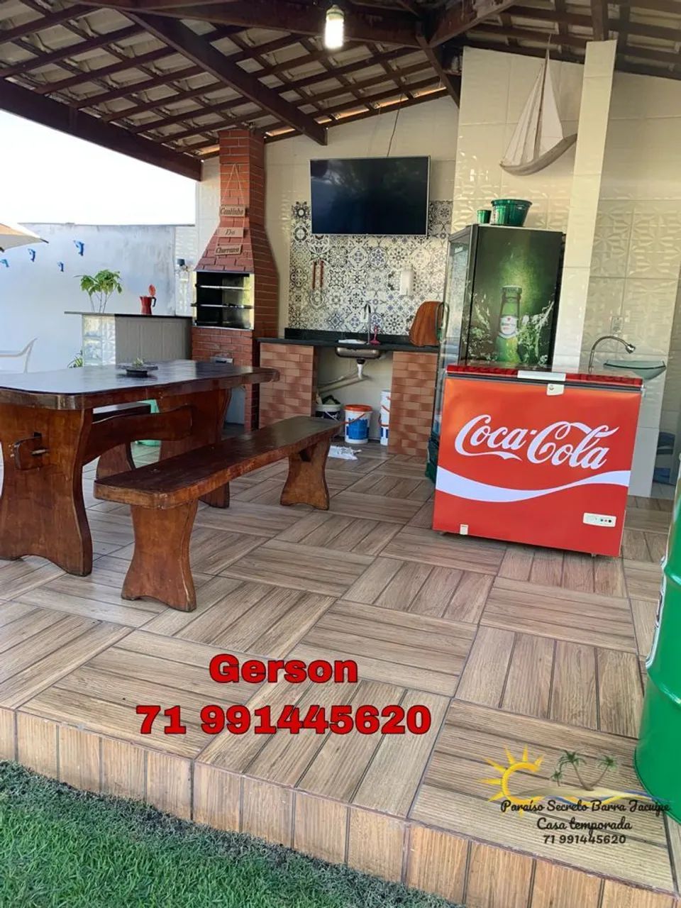  Belíssima Casa Temporada Barra De Jacuibe  - Foto 2