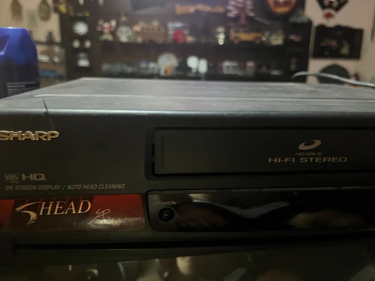 videocassete (VCR) da marca Sharp funcionando  - Foto 4