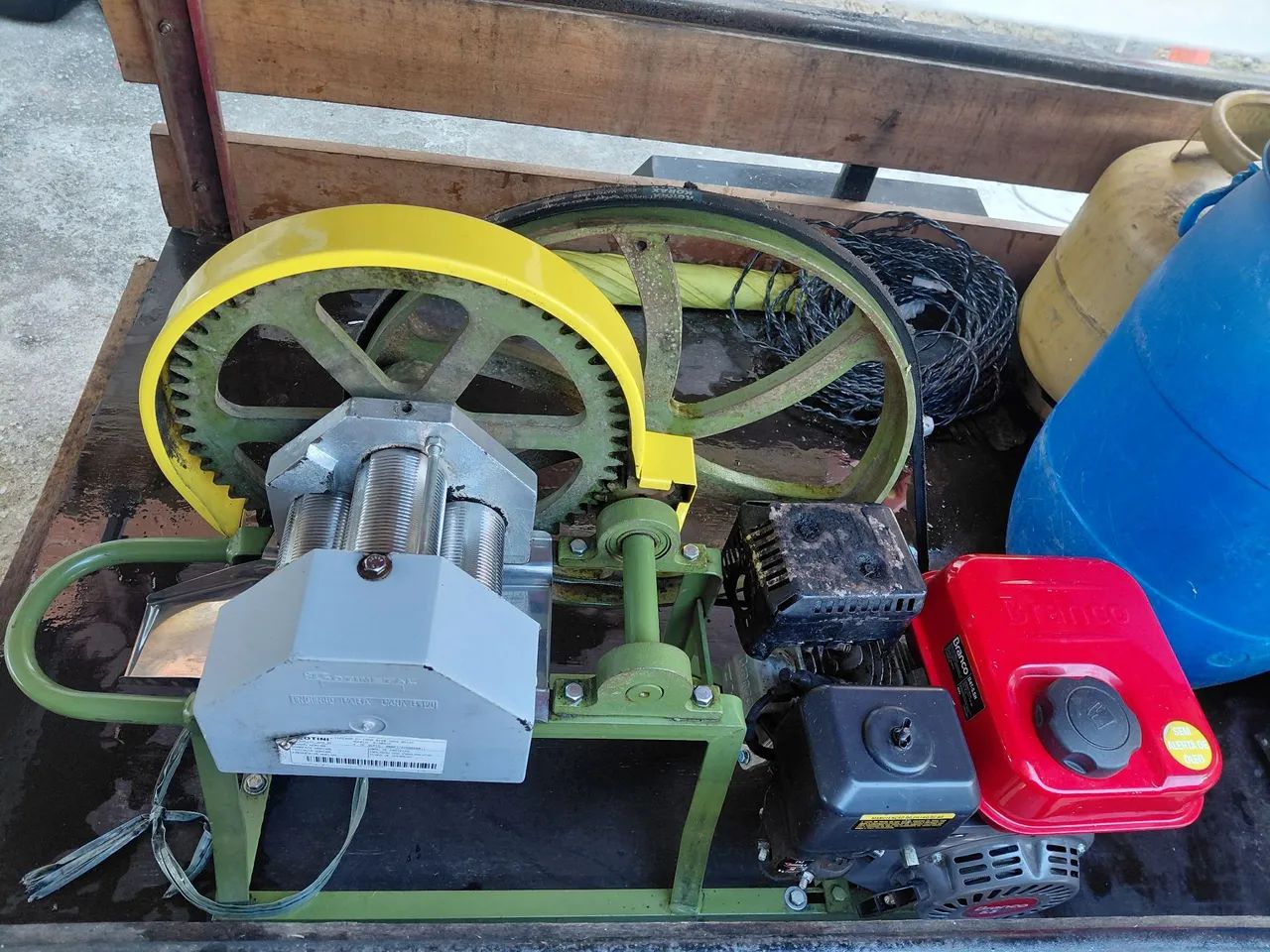 Moenda Botini - motor Branco/Gasolina - Foto 2