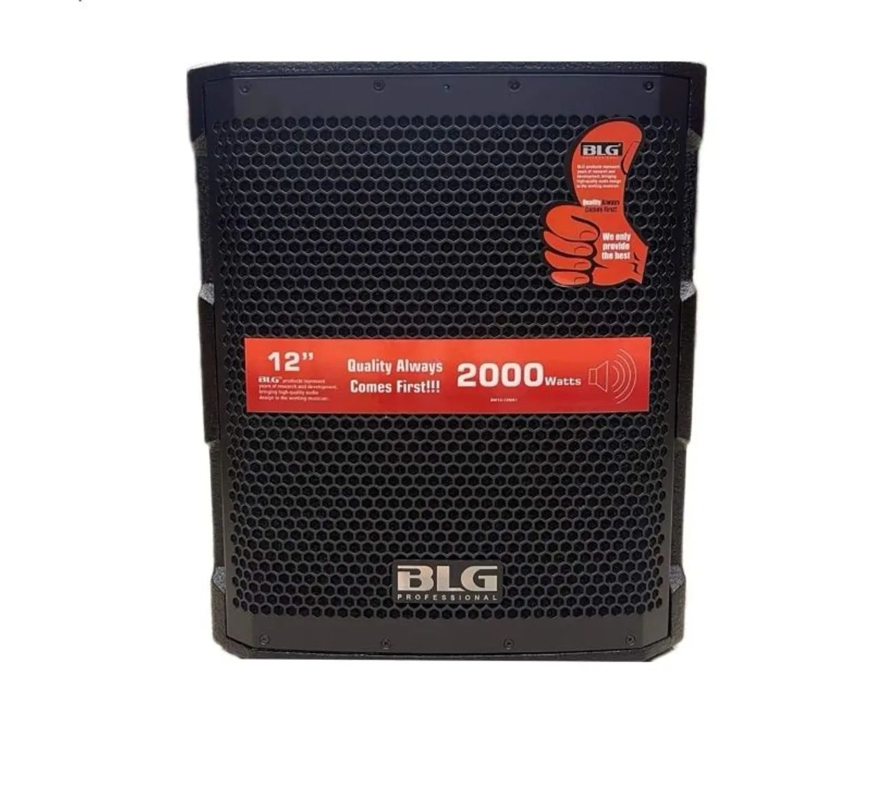 Subwoofer BLG ativo 12 polegadas 2000w -bw14 novo na caixa - Foto 3