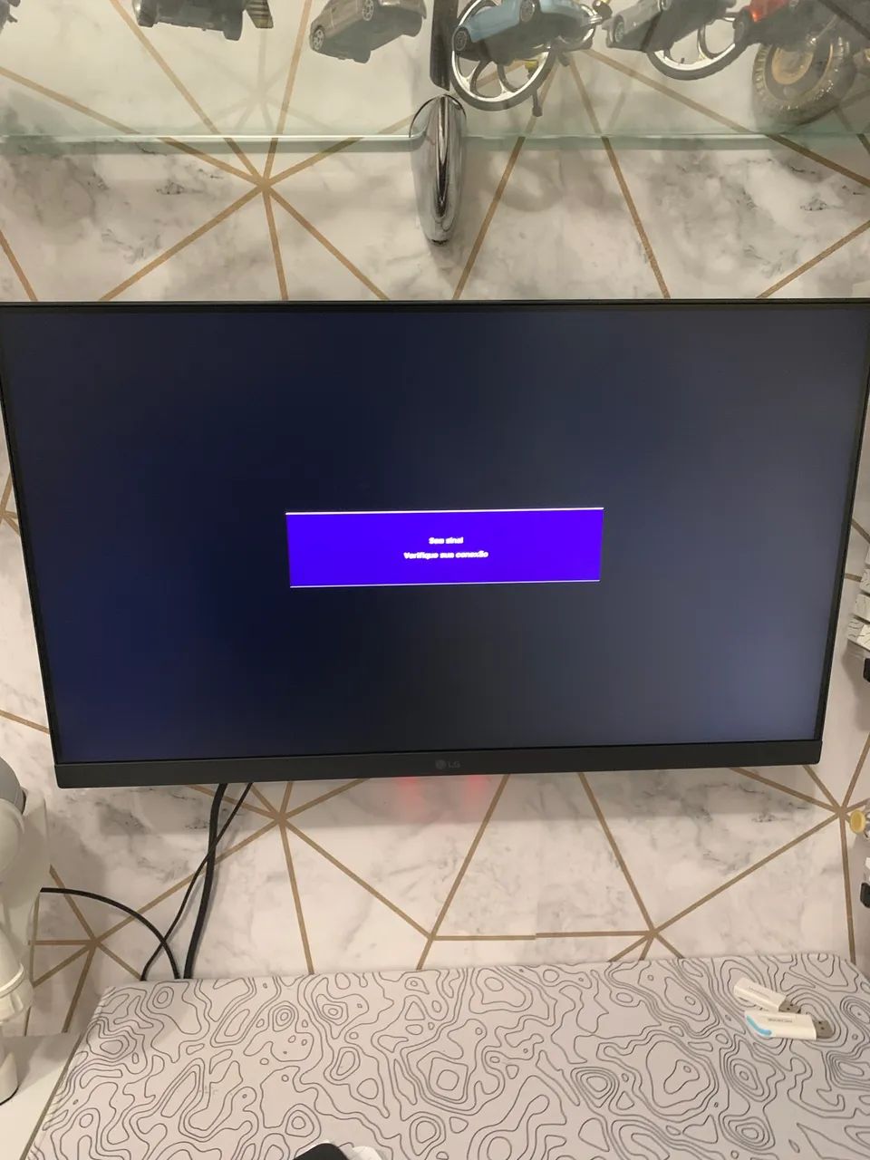 Monitor LG ultragear 24" 180Hz impecável