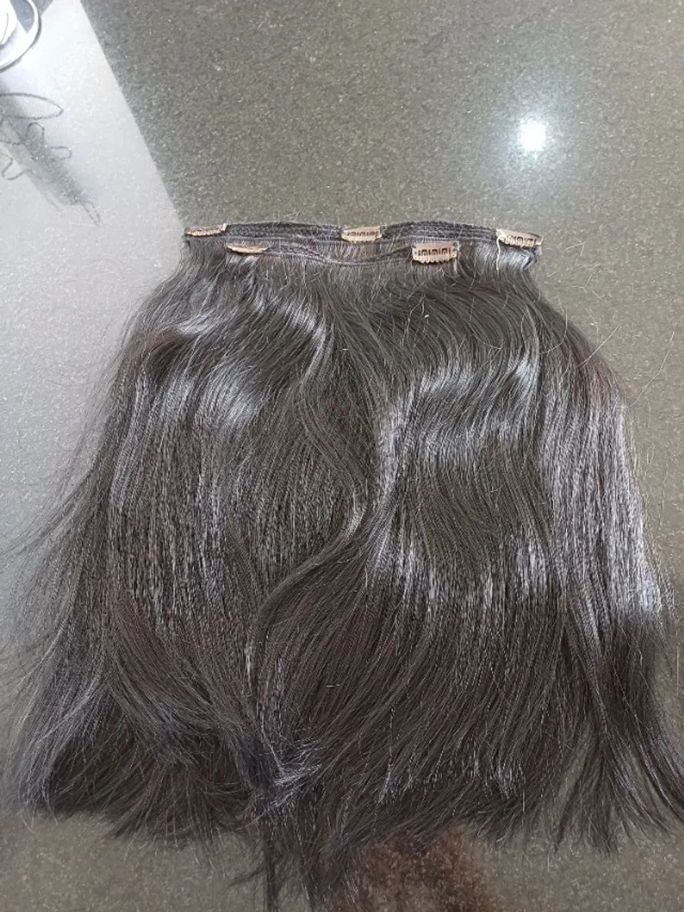 Cabelo humano 45 cm 100 gramas - Foto 3