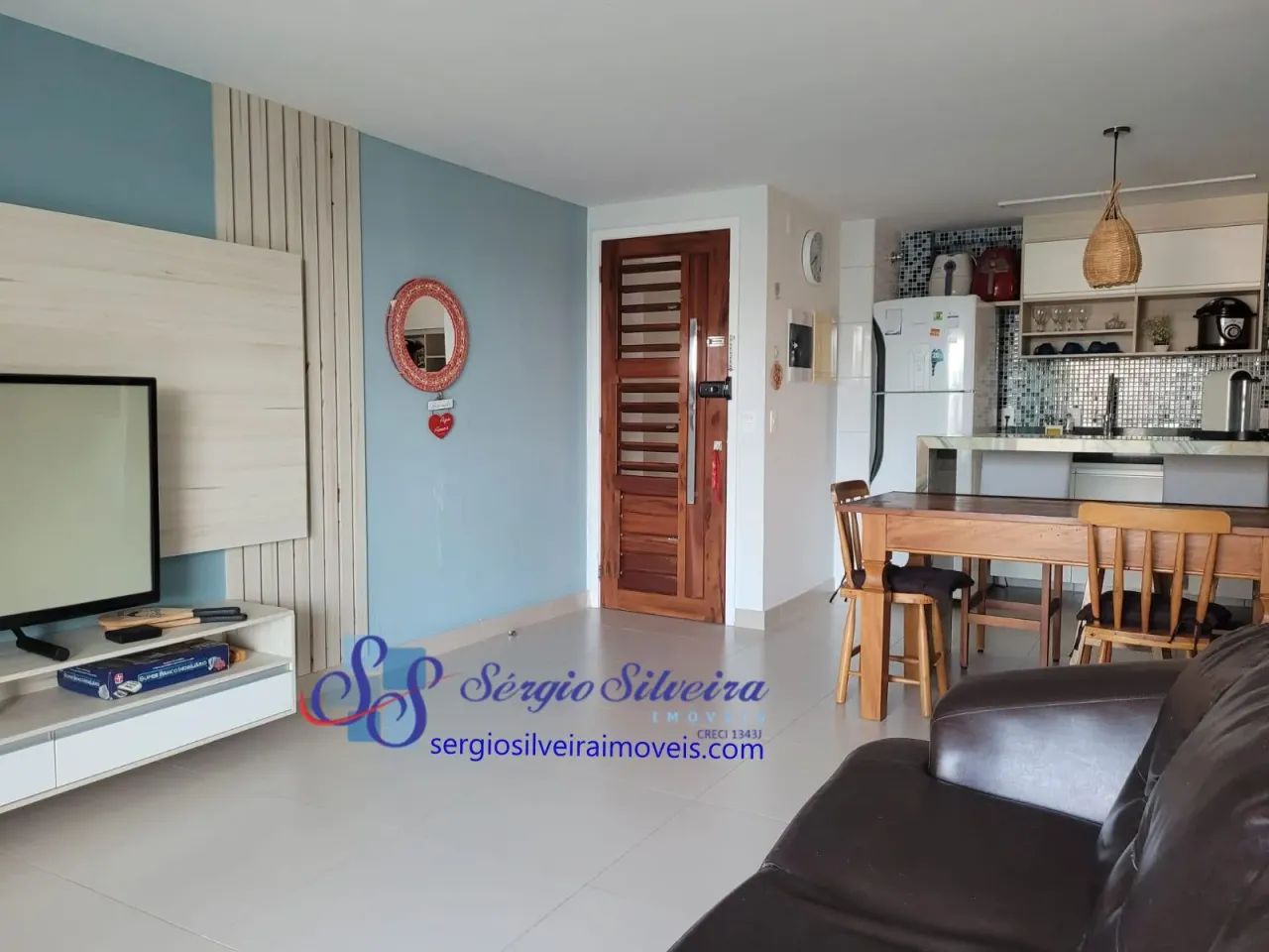 Apartamento mobiliado em Aquiraz Riviera beach place com  3 quartos - Foto 3