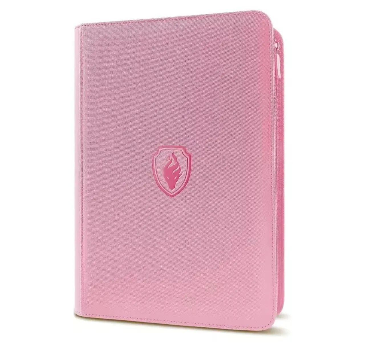 Pink 3x3 Binder with Zipper