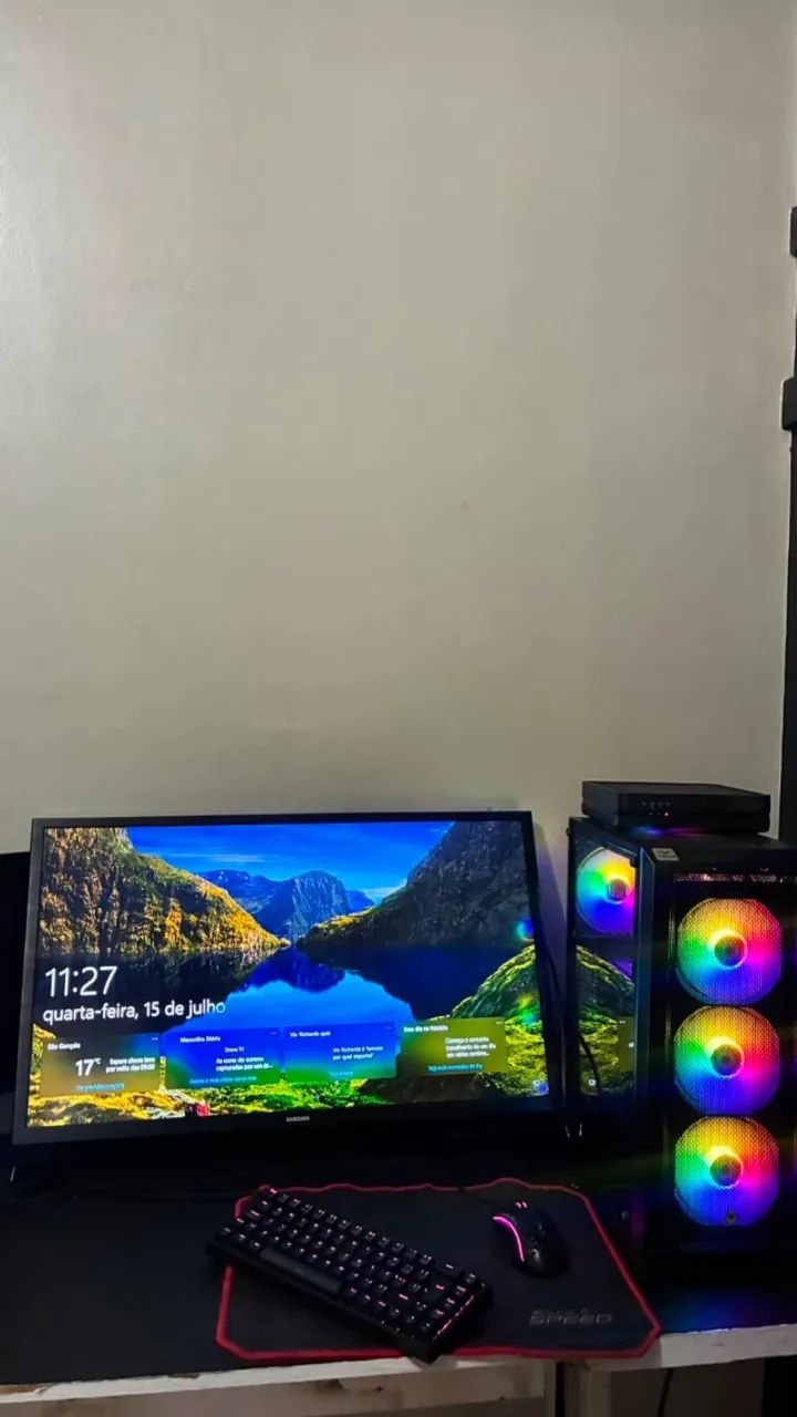vendo pc gamer completo ideal para jogos!] - Foto 3