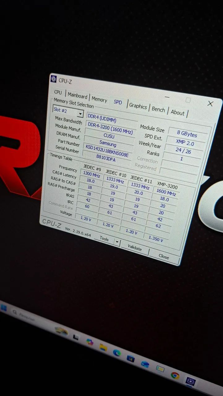 Memória ram 16GB (2x8) 3200mhz - Cusu - Foto 5