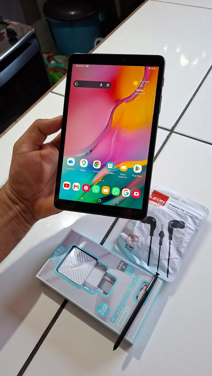Tab A Tablet Samsung com Caneta S Pen 32Gbs 8 polegadas pega chip e faz ligacao - Foto 4