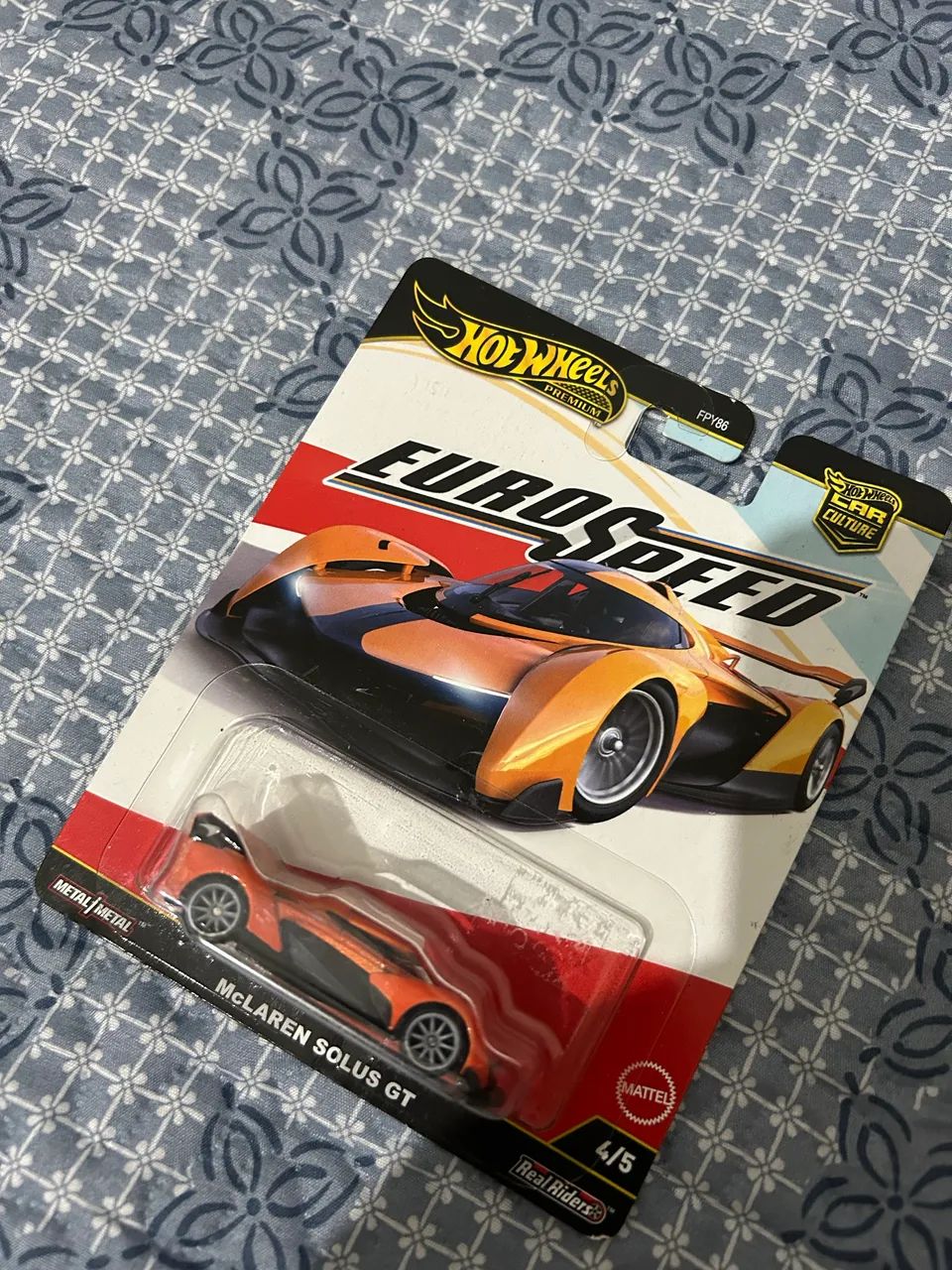 Hot Wheels Premium Car Culture Eurospeed 2025 Fpy86 Laranja