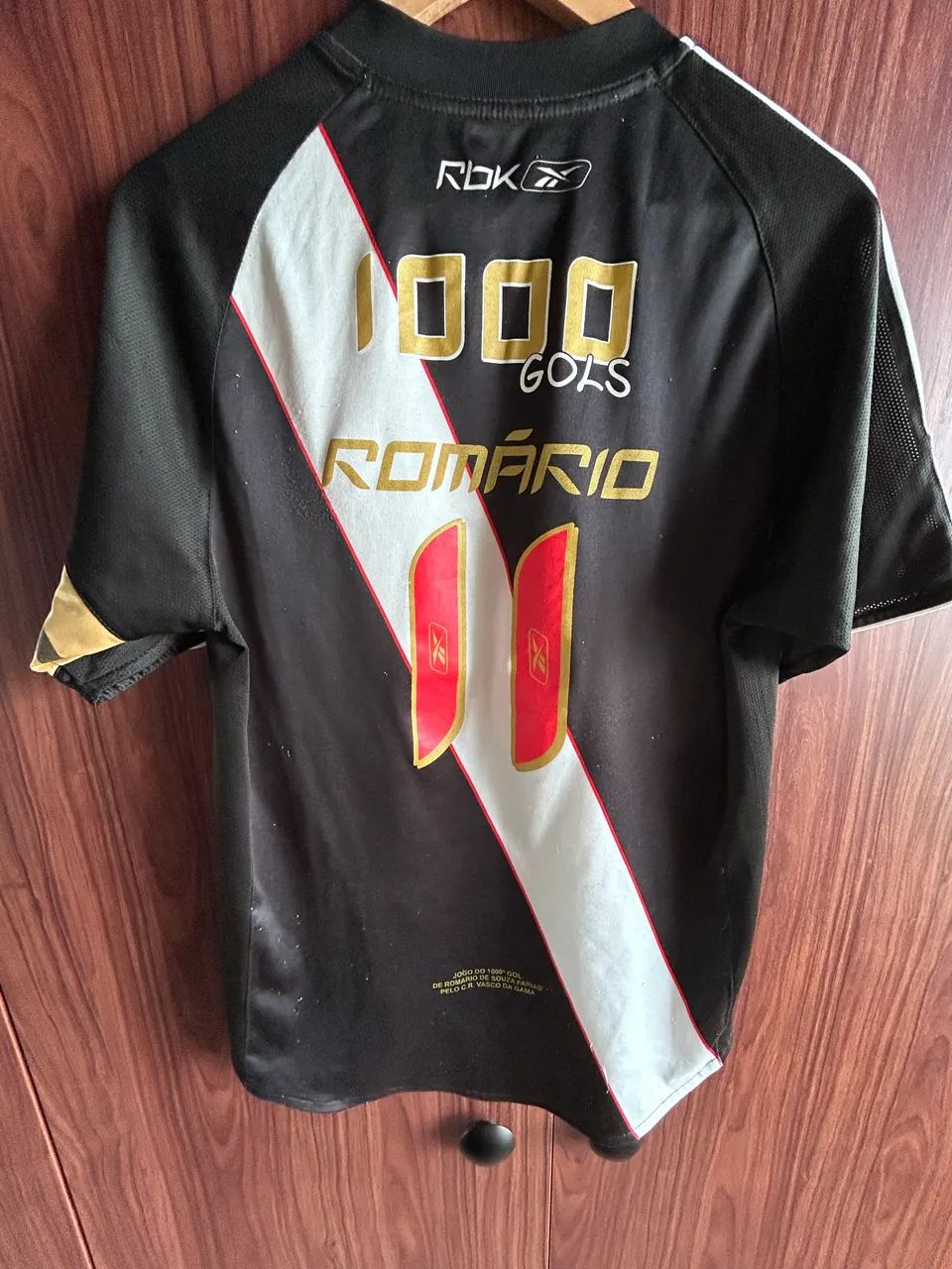 Camisa Vasco Romario 1.000 Gols 2007 - Foto 3