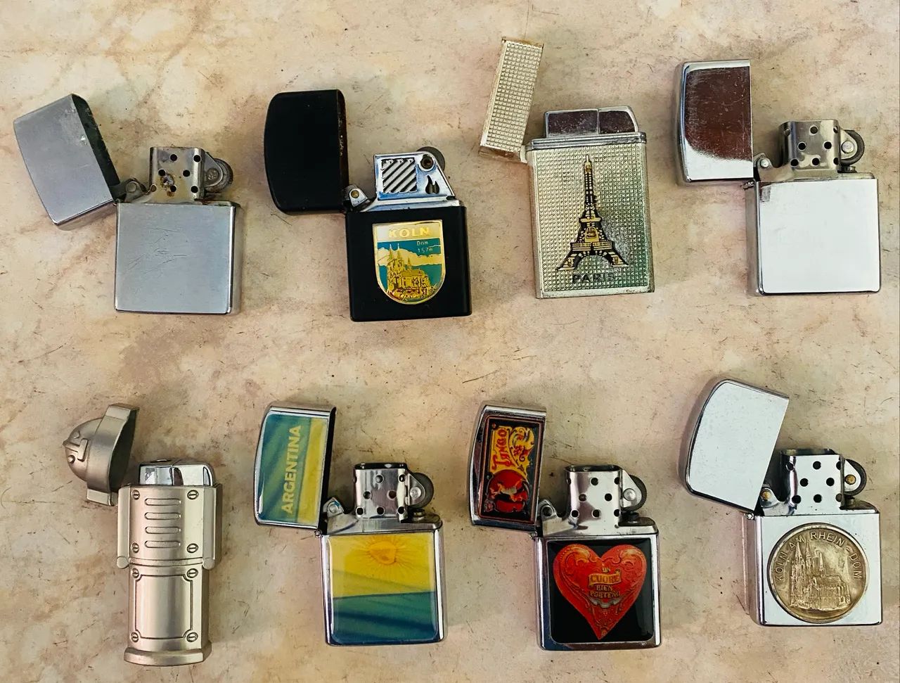 Isqueiros (estilo Zippo) e maçaricos - Foto 2