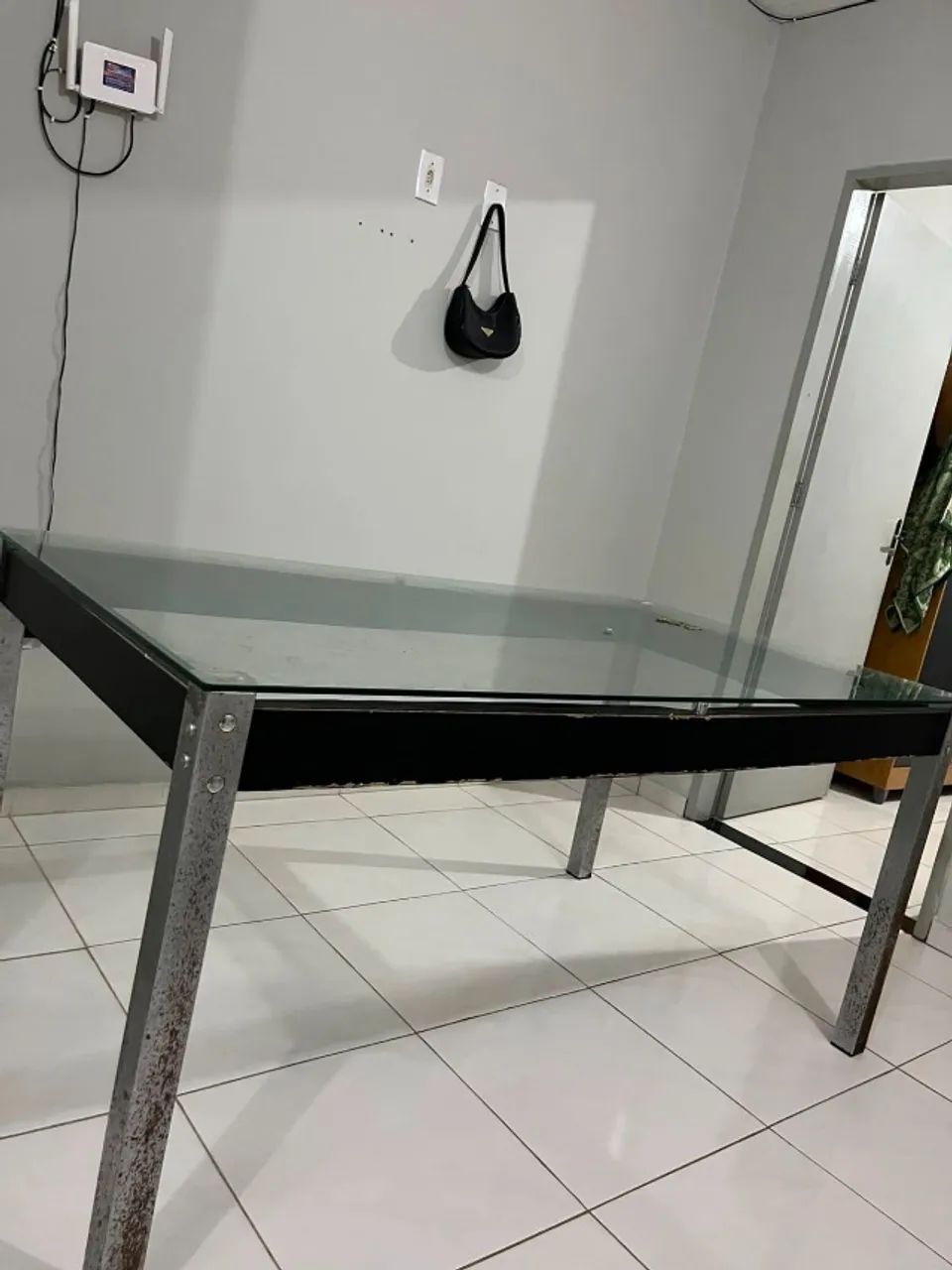 Mesa de jantar de vidro - Foto 2