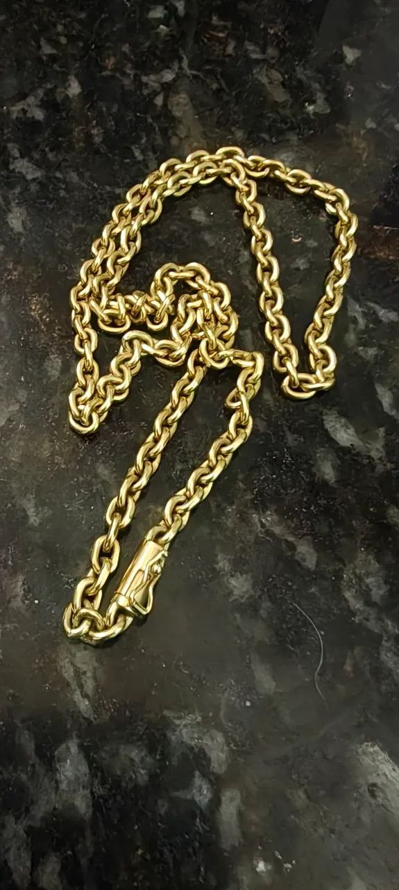 CORDÃO DE OURO 18K MACIÇO  - Foto 4