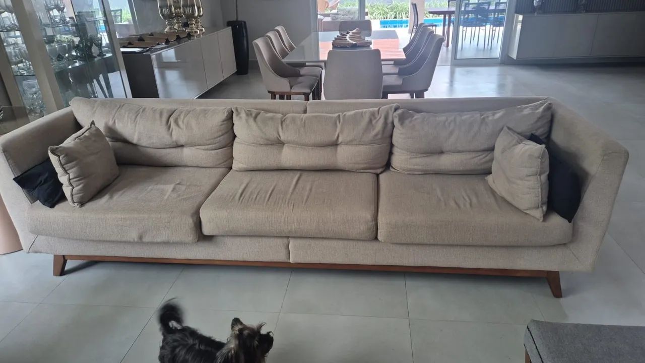 Sofá em grande estilo