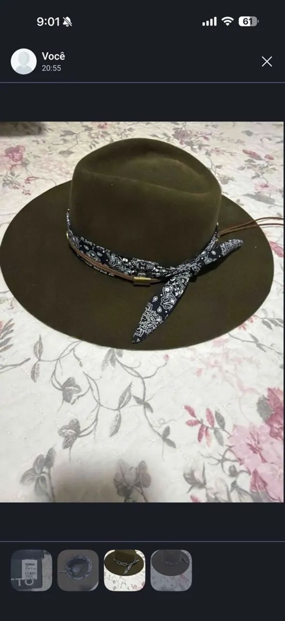 Vende se esse chapéu  