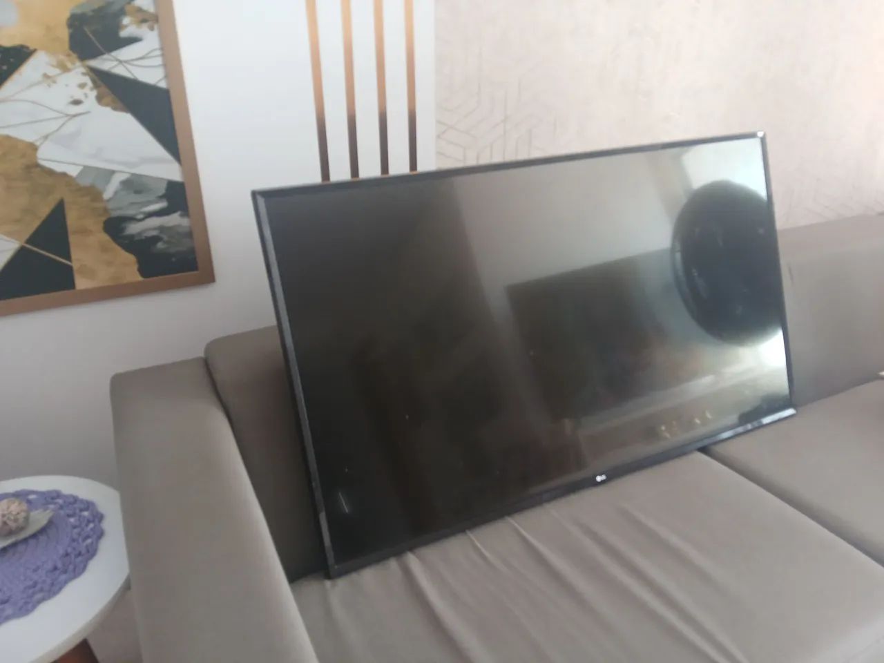 Tv LG 50 polegadas com defeito  - Foto 3