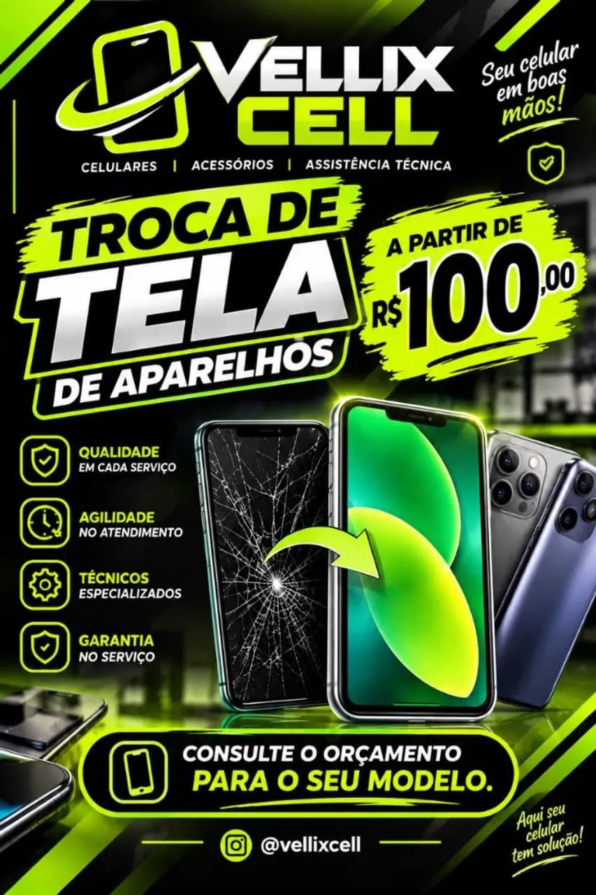 TROCA DE TELA 