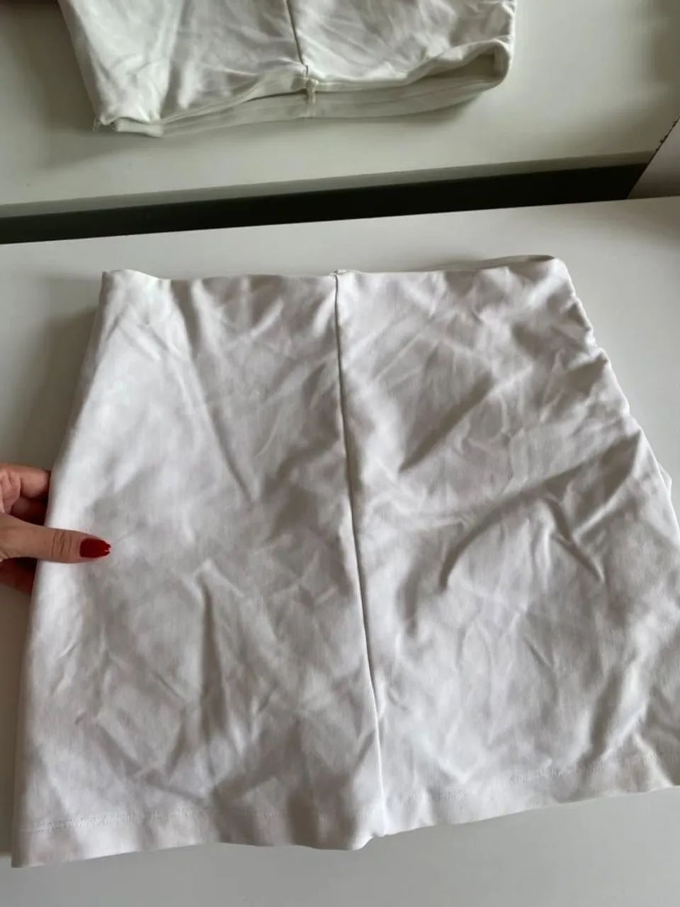 Short saia algodão - Foto 4