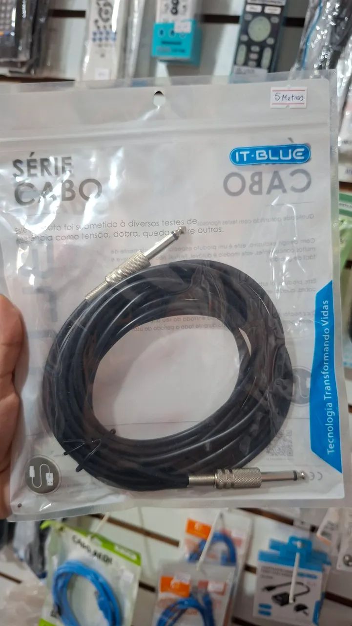 Cabo P10 / P10 mono 5 metros