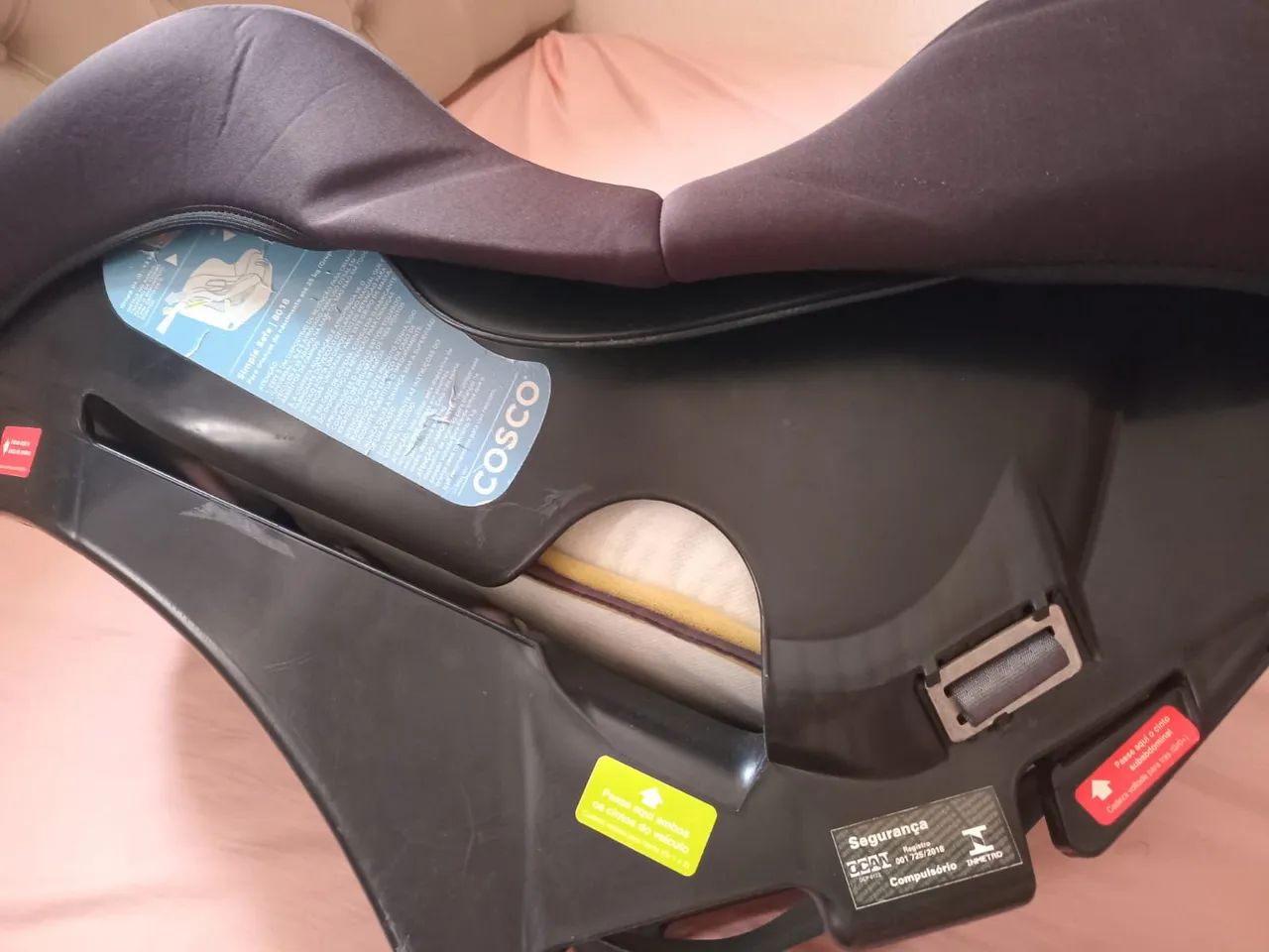 Cadeirinha para Carro - Com Redutor e Certificada pelo INMETRO - Foto 2