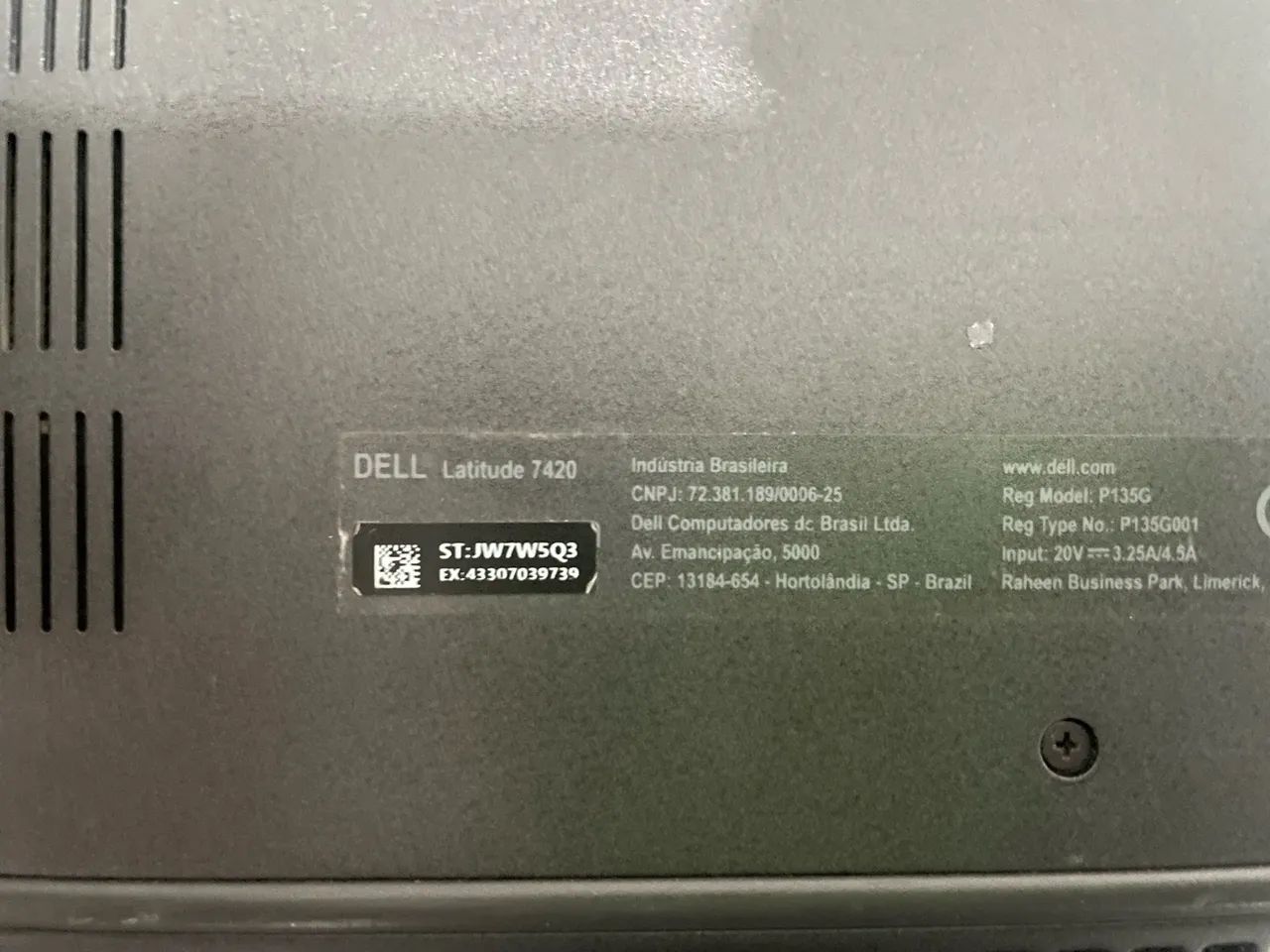 Notebook latitude 7420