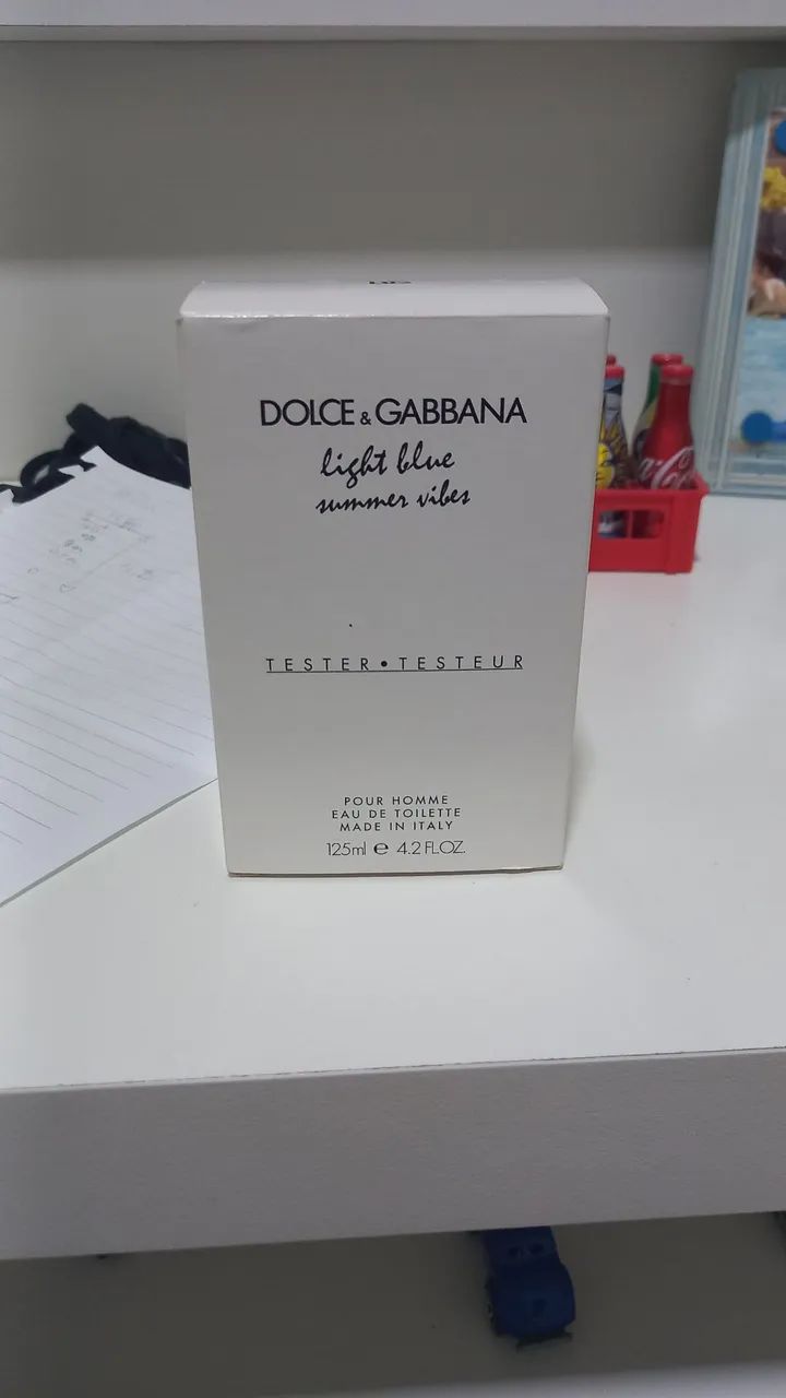 Dolce gabbana light blue summer vibes tester