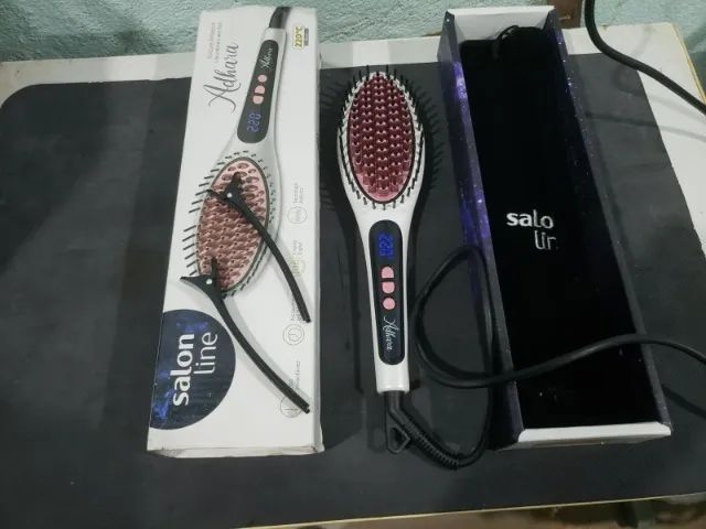 Escova Alisadora Salon Line Adhara Bivolt 