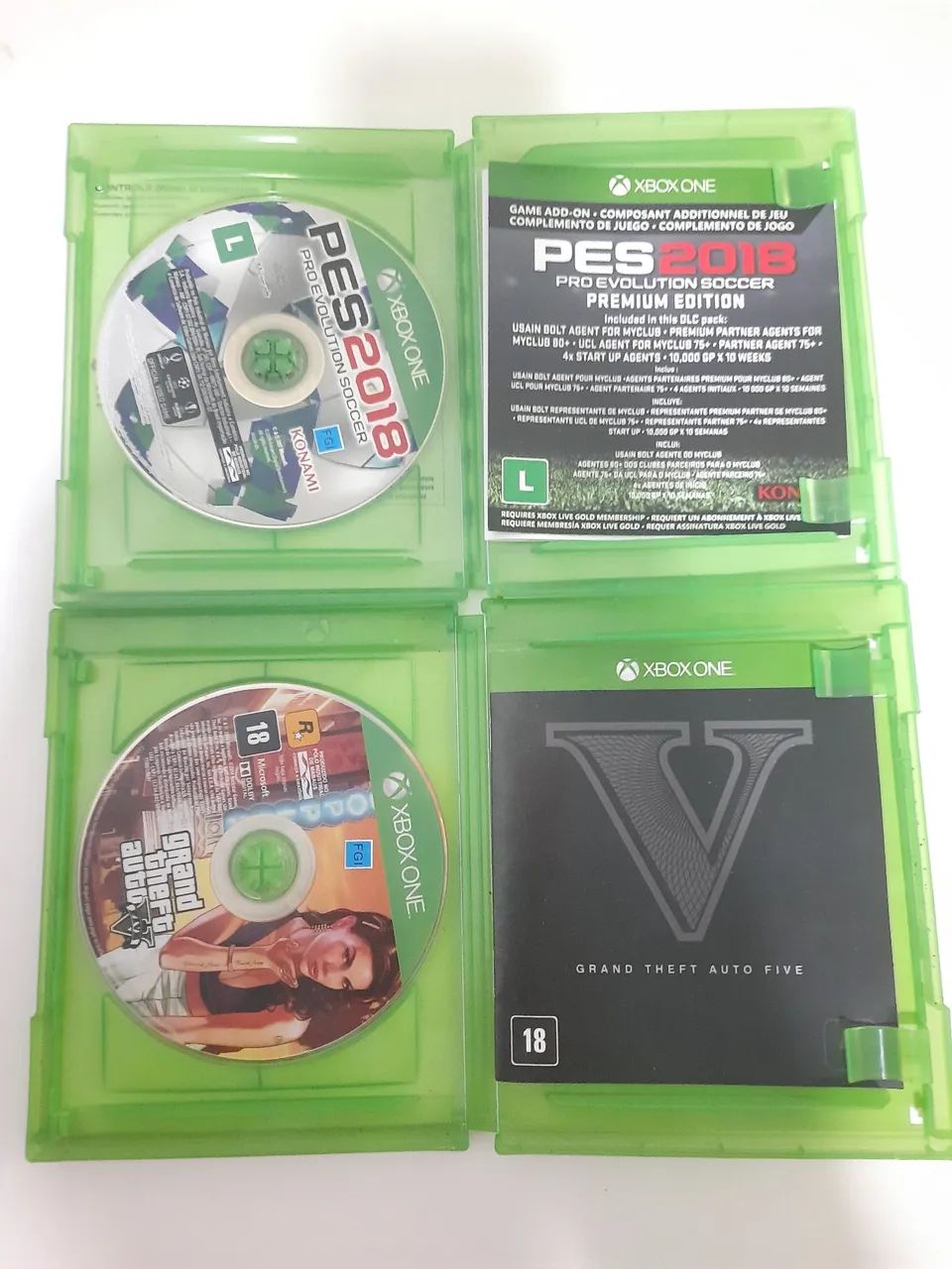 Jogos xbox one , gta V e pés 2018 - Foto 3