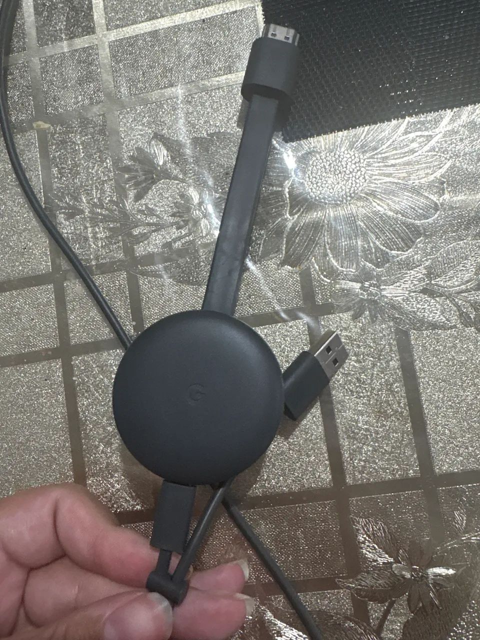 Chromecast 2ª Geração Original + Fonte e Cabo