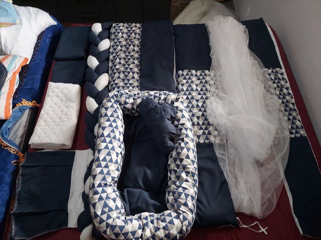 Kit berço menino 