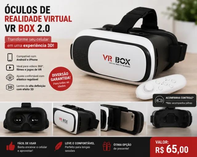 Óculos VR vr box