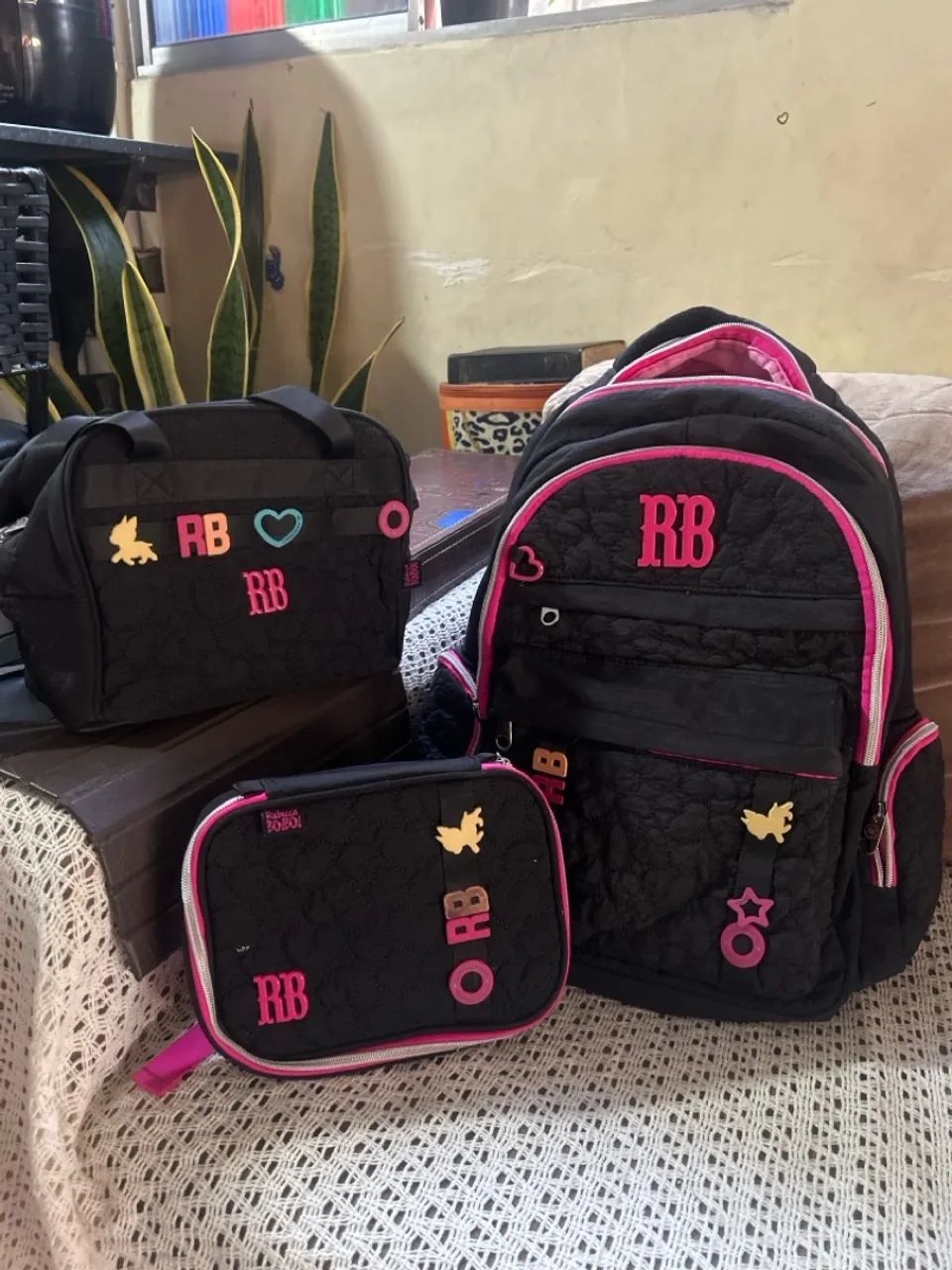 Kit bolsa escolar-REBECA BOMBOM