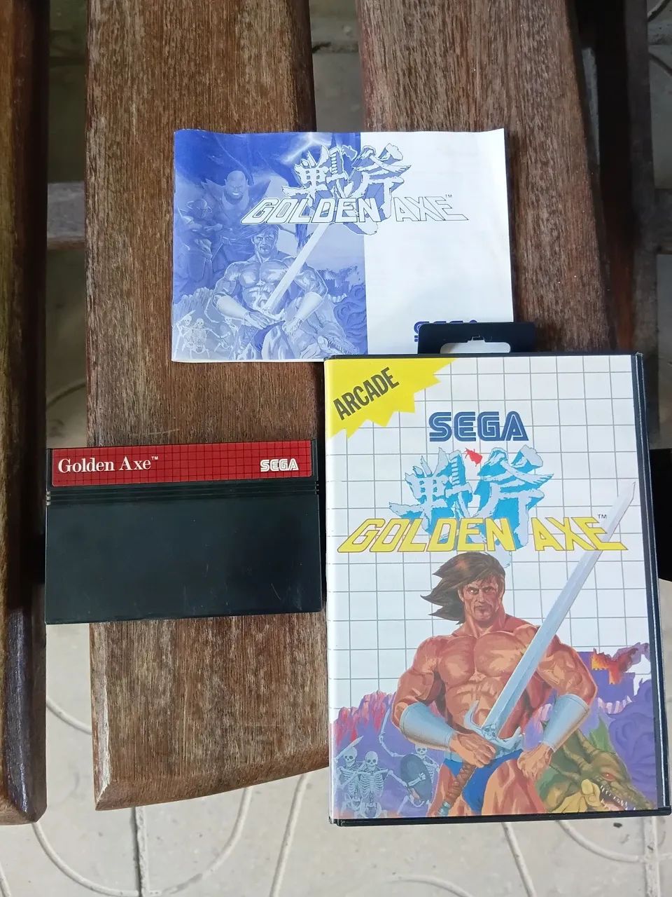 Jogo Master System Golden Axe