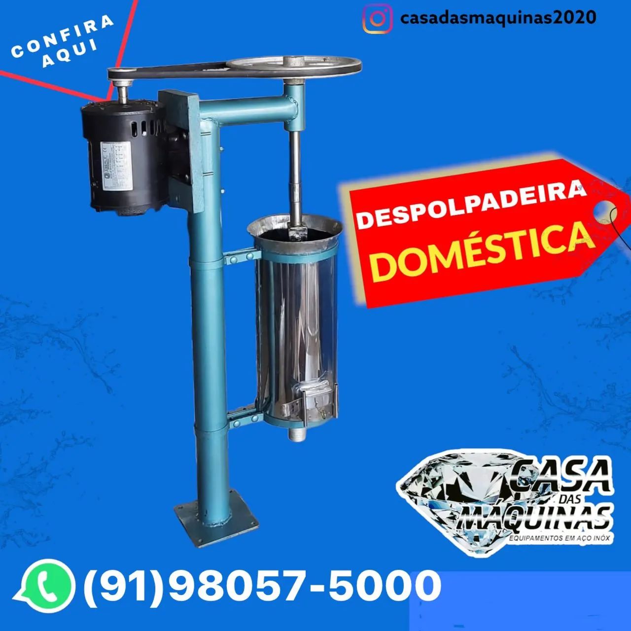 Máquina de açaí uso residencial inox - Foto 3