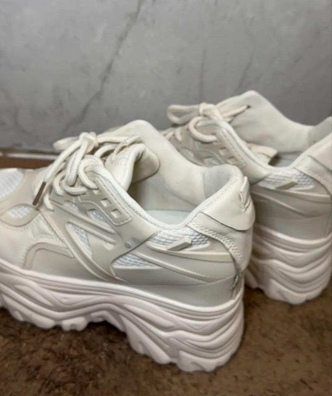 Sapato OFERTA importado plataforma tenis 34 feminino  - Foto 3