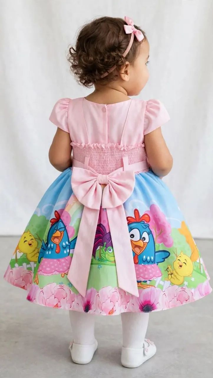 Vendo 2 vestidos infantis nunca usado  - Foto 2