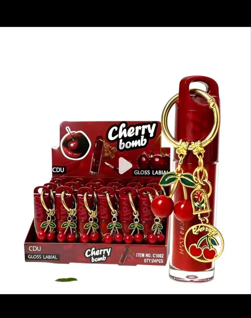 Lip Oil cherry charm - importado